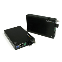 StarTech.com 10/100 Mbit Ethernet Single-Mode WDM Glasvezel Converter Set SC 20km