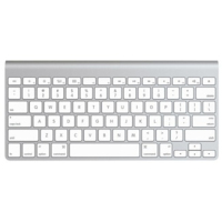 Apple MC184GR/B mobile device keyboard Aluminium Bluetooth