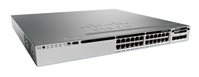 Cisco Catalyst WS-C3850-24T-E Netzwerk-Switch Managed Schwarz, Grau