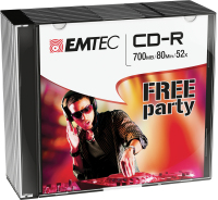 Emtec ECOC801052SL CD vergine CD-R 700 MB 10 pz
