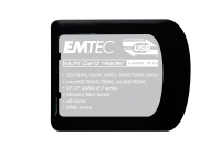 Emtec EKLMFLU03 Kartenleser USB 3.2 Gen 1 (3.1 Gen 1) Type-A Schwarz