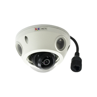 ACTi E933 caméra de sécurité Dôme Caméra de sécurité IP Extérieure 1920 x 1080 pixels Mur