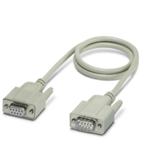 Phoenix Contact VS-09-DSUB-20-LI-5,0 kabel równoległy Szary 5 m VGA (D-Sub)