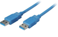 S-Conn 5m USB 3.0 A USB Kabel USB 3.2 Gen 1 (3.1 Gen 1) USB A Blau