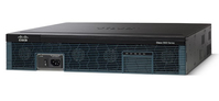 Cisco 2921, Refurbished wired router Fast Ethernet Black, Blue