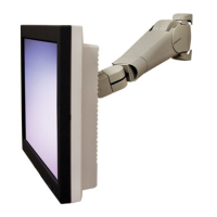 Ergotron 400 Series LCD Arm 61 cm (24 Zoll) Grau