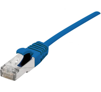 CUC Exertis Connect 858723 câble de réseau Bleu 1 m Cat6a S/FTP (S-STP)