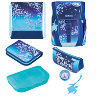 Herlitz FiloActive XL Plus Blue Ice school bag set Girl Polyester Blue, Dark Blue