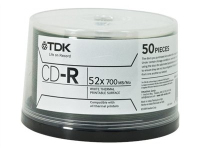 TDK 48944 blank CD CD-R 700 MB 50 pc(s)