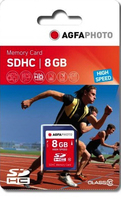AgfaPhoto 8GB SDHC memoria flash Classe 10 MLC
