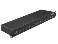DeLOCK 64039 Schnittstellen-Hub USB 3.2 Gen 1 (3.1 Gen 1) Type-B 5000 Mbit/s Schwarz