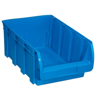 Allit 456450 Aufbewahrungsbox Aufbewahrungskorb Rechteckig Polypropylen (PP) Blau