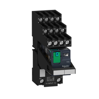 Schneider Electric RXM4AB1BDPVS electrical relay Black, Transparent