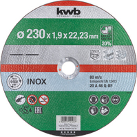 kwb 712123 lame de scie circulaire 23 cm 1 pièce(s)