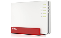 FRITZ!Box FRITZ! BOX 7583 VDSL WLAN-Router Gigabit Ethernet Dual-Band (2,4 GHz/5 GHz) Rot, Weiß
