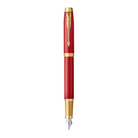 Parker 2143650 stylo-plume Système de remplissage cartouche Or, Rouge 1 pièce(s)