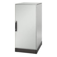 APC NSYSFRSEDC1268E rack cabinet 24U Freestanding rack Black, Grey