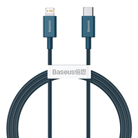 Baseus CATLYS-A03 cable de conector Lightning 1 m Azul