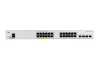 Cisco Catalyst 1000-24FP-4G-L Network Switch, 24 Gigabit Ethernet (GbE) PoE+ Ports, 370W PoE Budget, four 1 G SFP Uplink Ports, Enhanced Limited Lifetime Warranty (C1000-24FP-4G-L)