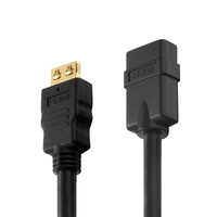 PureLink PI1100-005 HDMI-Kabel 0,5 m HDMI Typ A (Standard) Schwarz