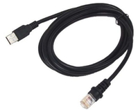 Honeywell CBL-420-300-C00 cable de serie Negro 3 m RS-232C AUX
