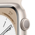 Apple Watch Series 8 OLED 45 mm Cyfrowy 396 x 484 px Ekran dotykowy Beżowy Wi-Fi GPS