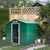 Outsunny 845-031GN garden shed