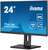 iiyama ProLite XUB2492QSU-B1 monitor komputerowy 60,5 cm (23.8") 2560 x 1440 px Wide Quad HD LED Czarny