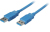 S-Conn 5m USB 3.0 A USB-kabel USB 3.2 Gen 1 (3.1 Gen 1) USB A Blauw