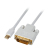 EFB Elektronik K5563.1 video kabel adapter 1 m Mini DisplayPort DVI-D Wit