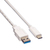VALUE 11999010 USB kábel 0,5 M USB 3.2 Gen 2 (3.1 Gen 2) Micro-USB A USB C Fehér
