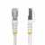 StarTech.com Cable de Red Ethernet CAT8 Blanco de 10m - Snagless - sin Pestillo - 25G/40G - 2000MHz - PoE++ 100W - 26AWG - S/FTP - Alivios de Tensión - Alambre de Cobre Puro - L...