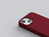 Njord byELEMENTS Suede MagSafe Case for iPhone 15, Rot