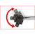 KS Tools 918.1801 alargador y adaptador de llave 1 pieza(s) Barra de extensión