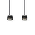 Nedis CCGP37500BK10 DisplayPort kabel Zwart