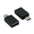 ROLINE 12.03.2997 Kabeladapter USB-C USB-A Schwarz