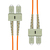 ProXtend FO-SCSCOM1D-002 InfiniBand/fibre optic cable 2 M SC OM1 Narancssárga