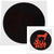 Brady TIL-12-50C-DIA self-adhesive label Circle Permanent Black, Red 10 pc(s)