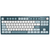 Montech TKL Freedom Tastatur USB Deutsch Schwarz, Weiß