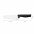 Fiskars 1051761 nóź kuchenny Stal nierdzewna 1 szt. Nóż Santoku