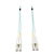 Tripp Lite N820-04M 10Gb Duplex Multimode 50/125 OM3 LSZH Fiber Patch Cable (LC/LC) - Aqua, 4M (13 ft.)