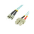MCL FJOM3/STSC-20M câble de fibre optique ST SC OM3 Couleur aqua