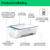 HP DeskJet 2822e All-in-One printer, Kleur, Printer voor Home, Printen, kopiëren, scannen, Scans naar pdf