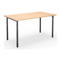 Table polyvalente DUO-C, à plateau droit