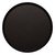 Cambro Treadlite rundes rutschfestes Fiberglas Tablett schwarz 35,5cm. Stabile