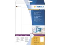 HERMA CD-Einleger A4 weiß 121x242 mm nicht klebend 25 St.