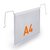 Durable Wire Hanging Document Pocket | Ticket Holder | 50 Pack | A4 Clear