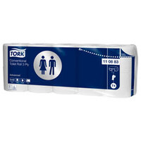Tork T4 Toilettenpapier extra weich Weiß (70 Rollen) Perfekte Wahl für Waschräume mit geringer Besucherfrequenz 70 Rollen