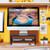 Relaxdays Monitorständer, Bildschirmerhöhung mit Fach, HBT: 14 x 40 x 23,5 cm, Schreibtisch, Büro & Home Office, schwarz