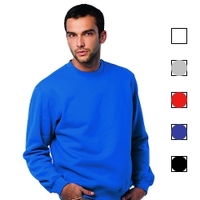 Sweat-Shirt BC WU 600, grau, Gr. XL, 80% BW/20% Poly, 260 g/m2